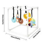 Puppy Play Gym – Indoor Dog Playground with 6 Hanging Toys for Puppies
