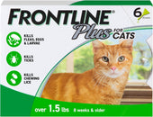 Frontline Plus for cats packaging