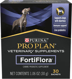 Purina Pro Plan FortiFlora Dog Probiotic – 30 Sachets for Digestive Support