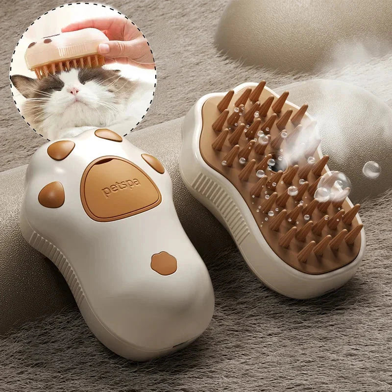 3-in-1 steam pet brush and massage comb, image 26 of 29