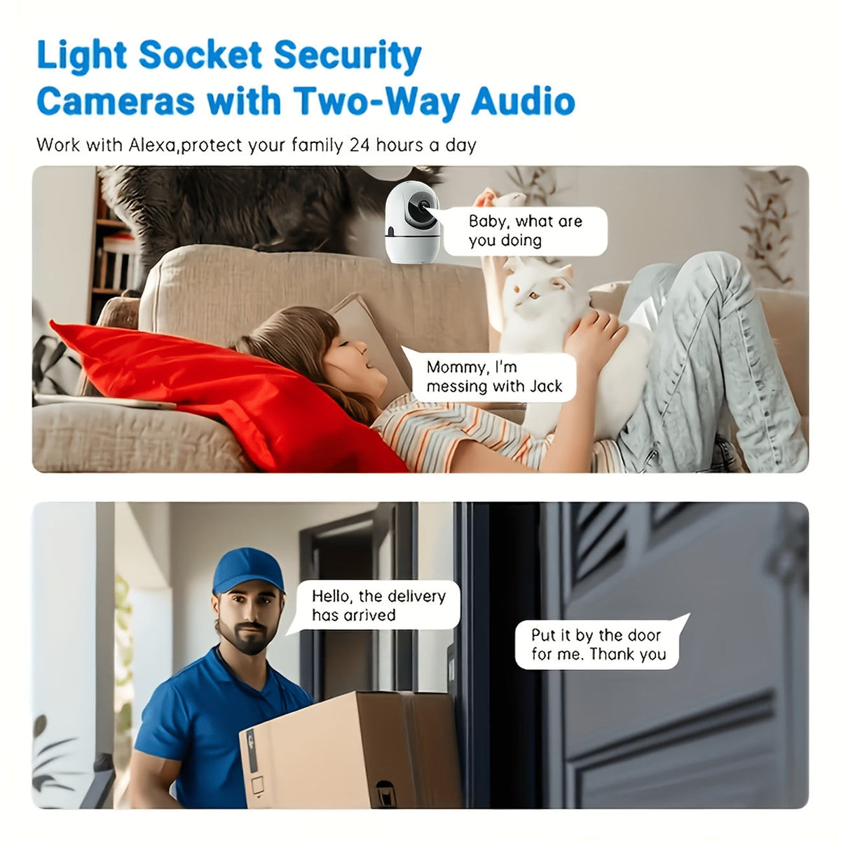 360 smart pet camera with night vision and two-way audio, image 7 of 10