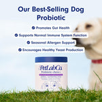 PetLab Co. Probiotic Chew+ for Dogs – Pork Flavor Digestive Support, 30 Chews