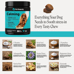 Pet Honesty Calming Chews for Dogs — 90 Soft Chews