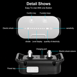 GPS Smart Bark Control Training Collar – 4 Training Modes, IP67 Waterproof