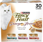 Fancy Feast Gravy Lovers Wet Cat Food Variety – 30 Cans