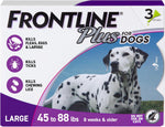 Frontline Plus Flea & Tick Treatment Large Dogs 45-88 lbs