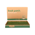 Fresh Patch Standard real grass dog potty, box open