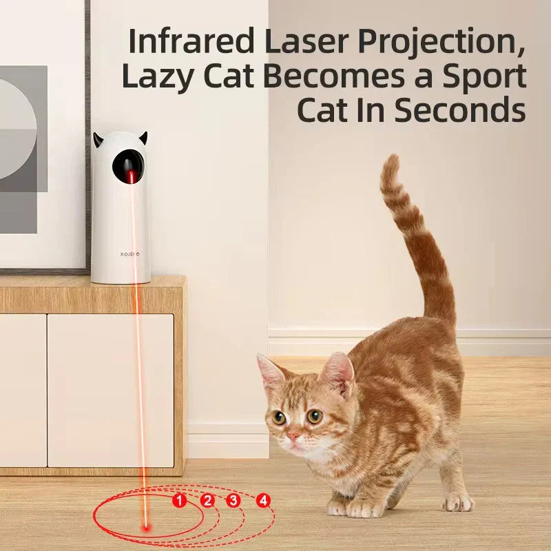 Automatic LED laser cat toy, image 3 of 7