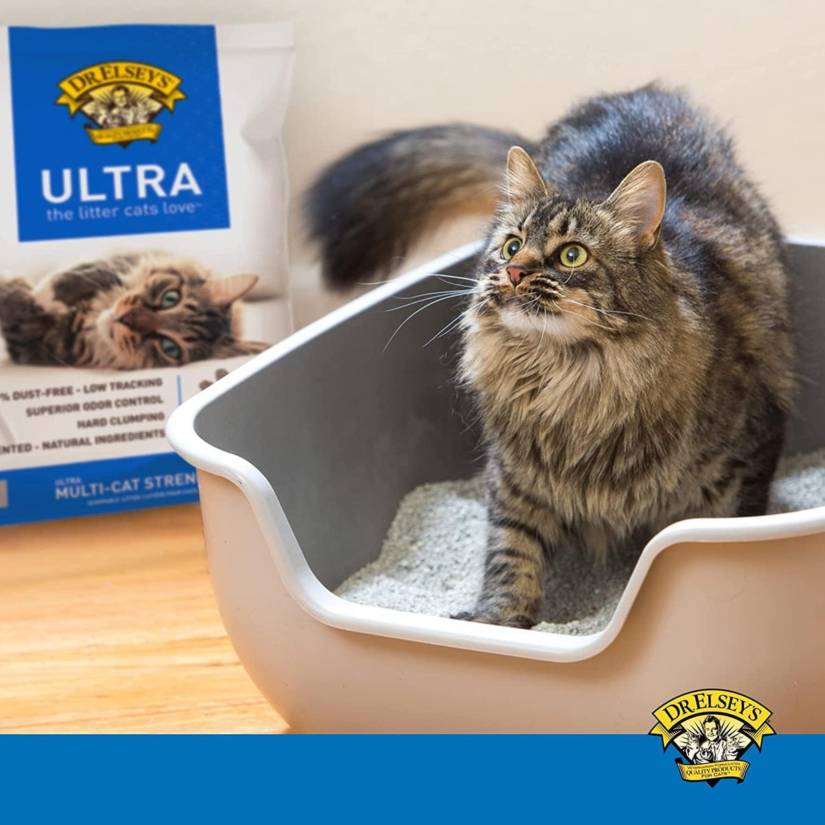 Dr. Elsey's Ultra clumping cat litter, 40 lb bag, image 5 of 9