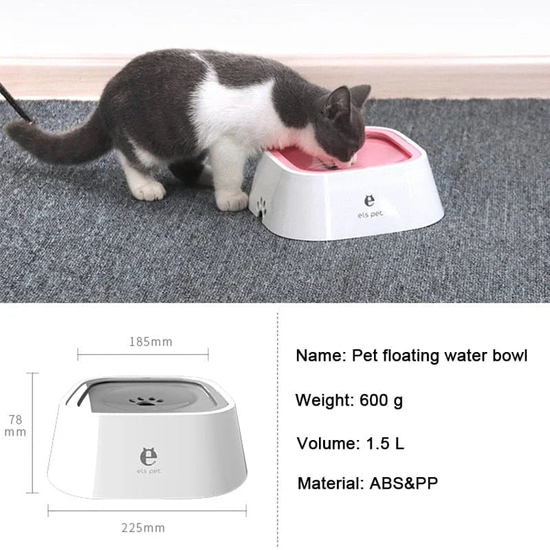 No-spill floating dog water bowl, image 4 of 13