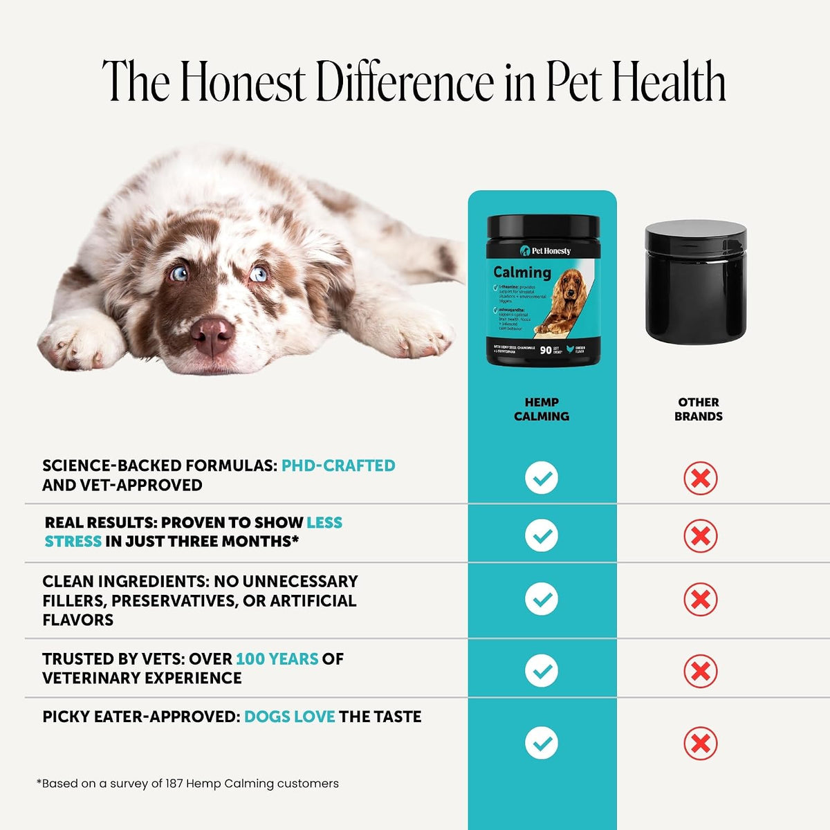 Pet Honesty calming chews for dogs, 90 soft chews, image 6 of 10