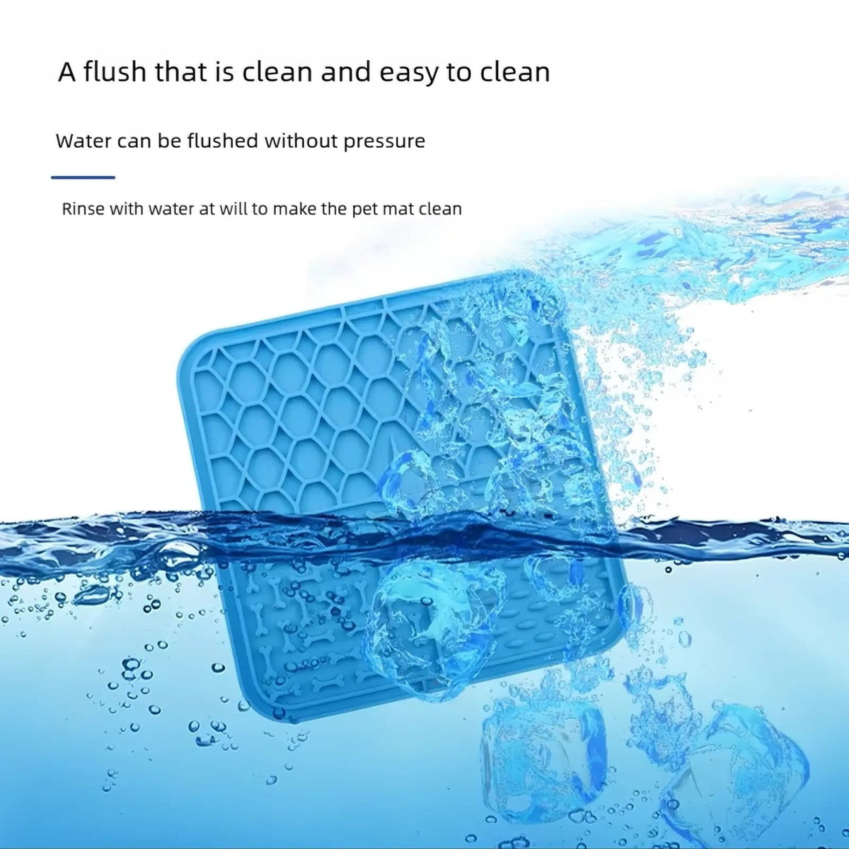 Silicone pet lick mat slow feeder with suction cups, image 13 of 18