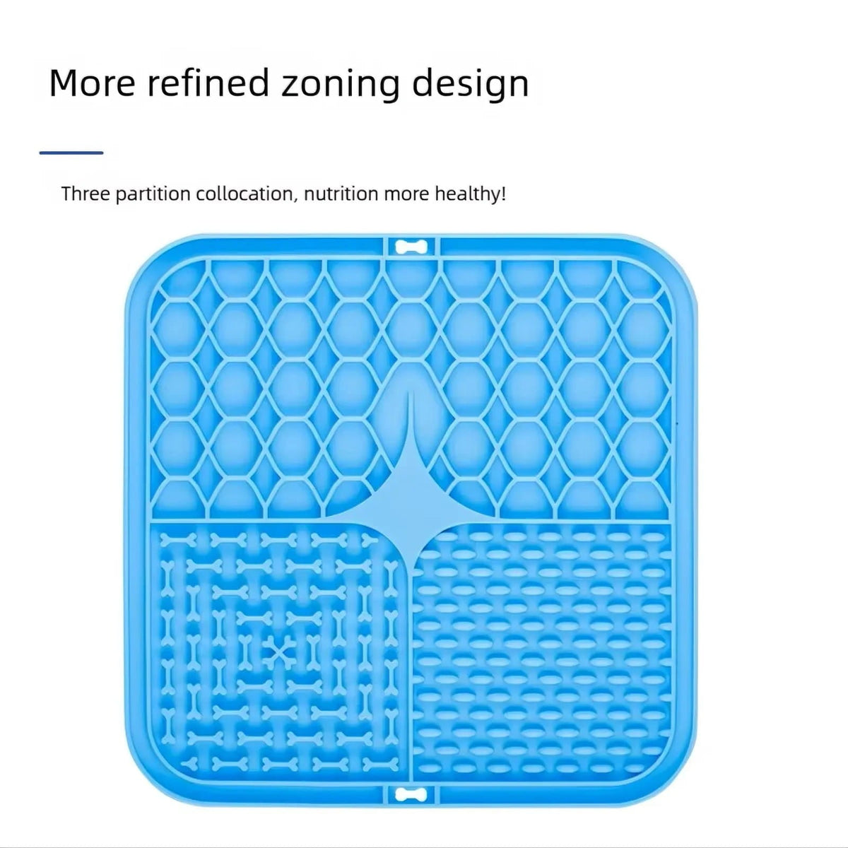 Silicone pet lick mat slow feeder with suction cups, image 18 of 18
