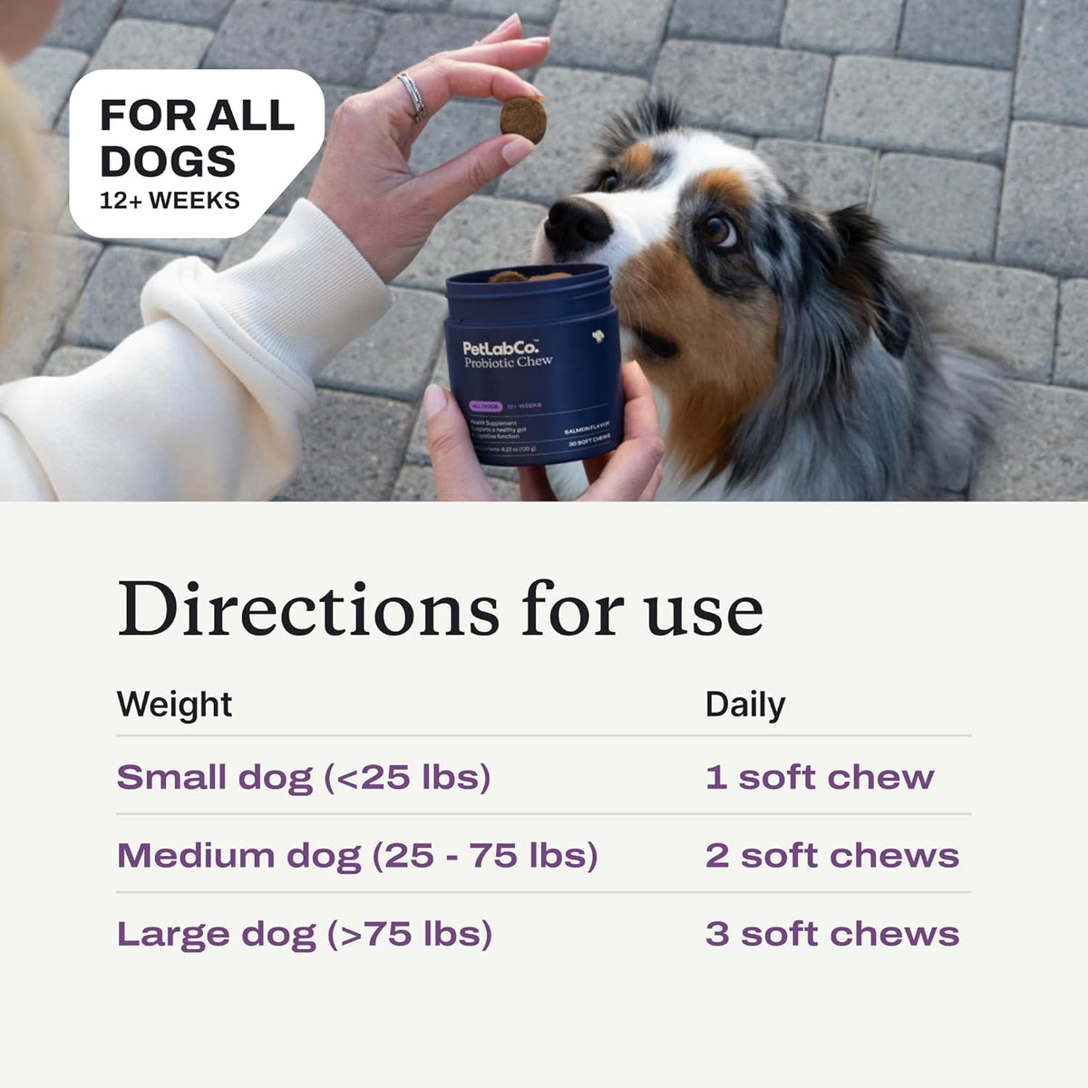 PetLab Co. probiotic chews for dogs, 30 count, image 4 of 8