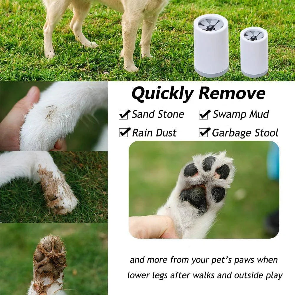 Portable dog paw cleaner cup, image 4 of 8