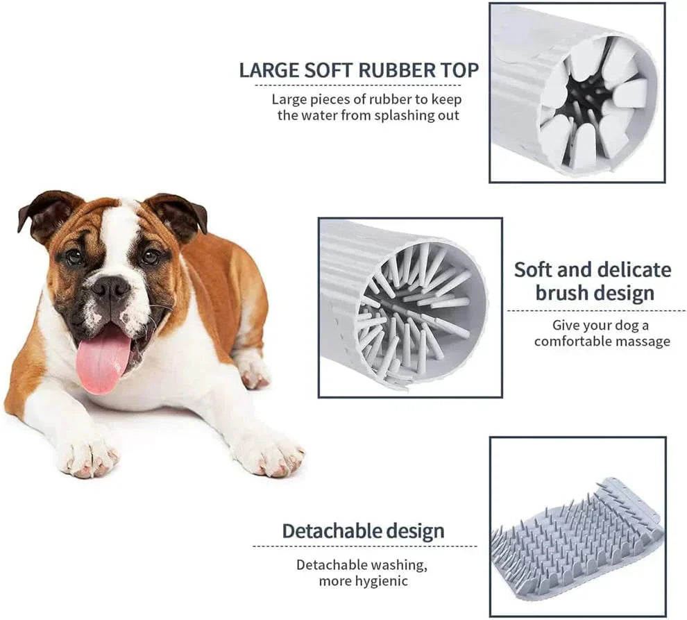 Portable dog paw cleaner cup, image 5 of 8