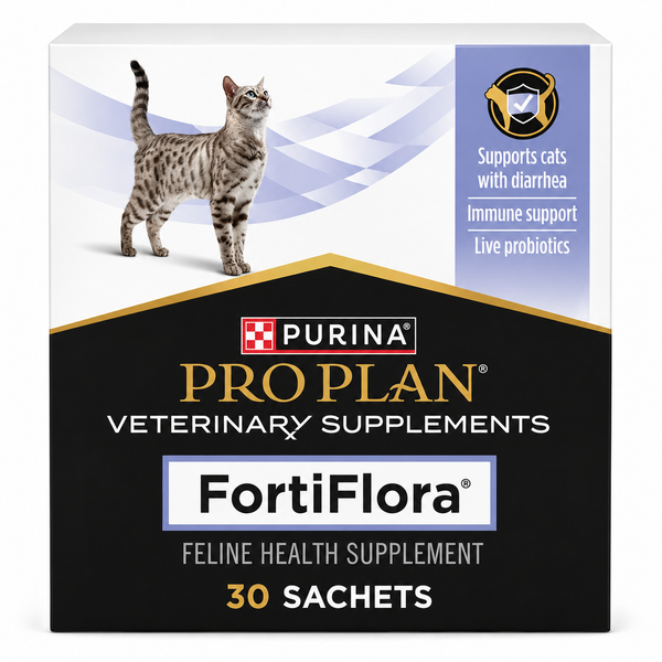 Purina Pro Plan FortiFlora cat probiotic, 30 sachets box