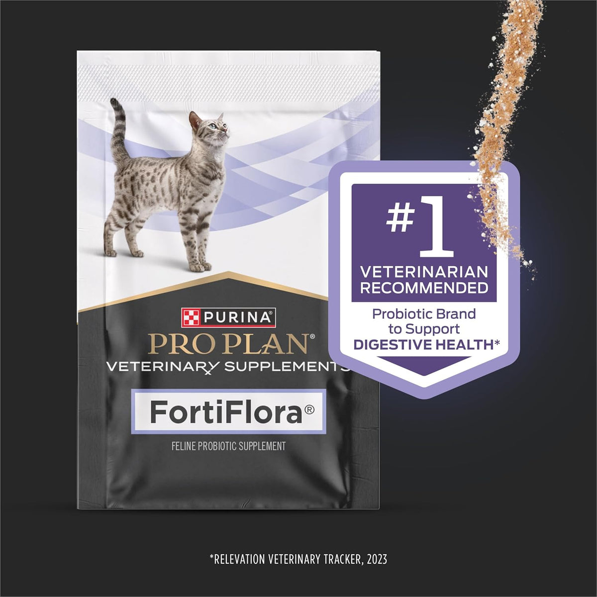 Purina Pro Plan FortiFlora cat probiotic, 30 sachets, image 2 of 10