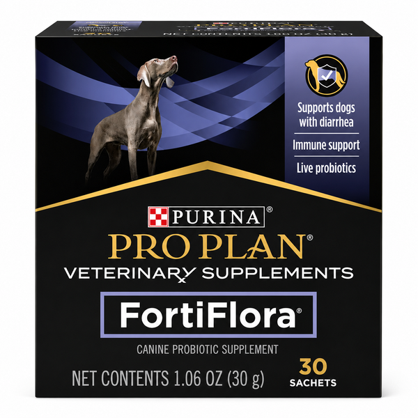 Purina Pro Plan FortiFlora dog probiotic, 30 sachets box