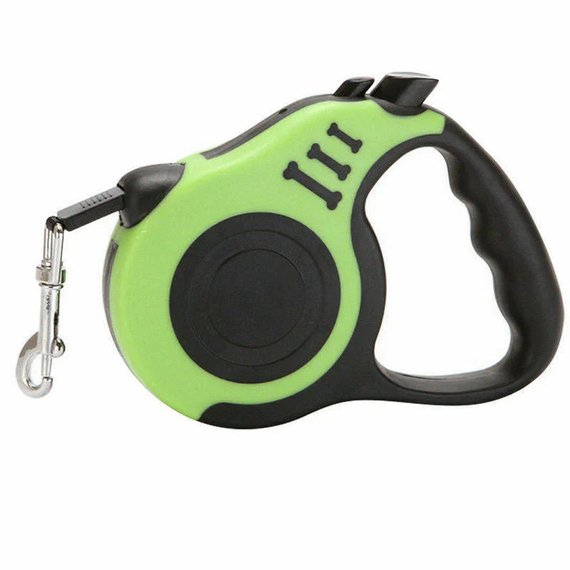 Retractable dog leash with brake and lock, image 14 of 17