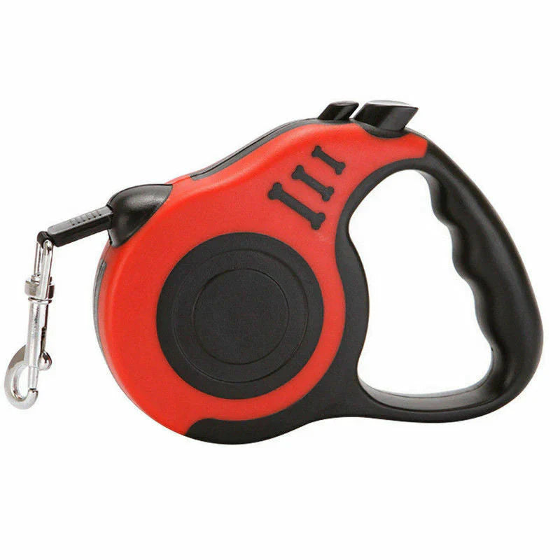 Retractable dog leash with brake and lock, image 2 of 17