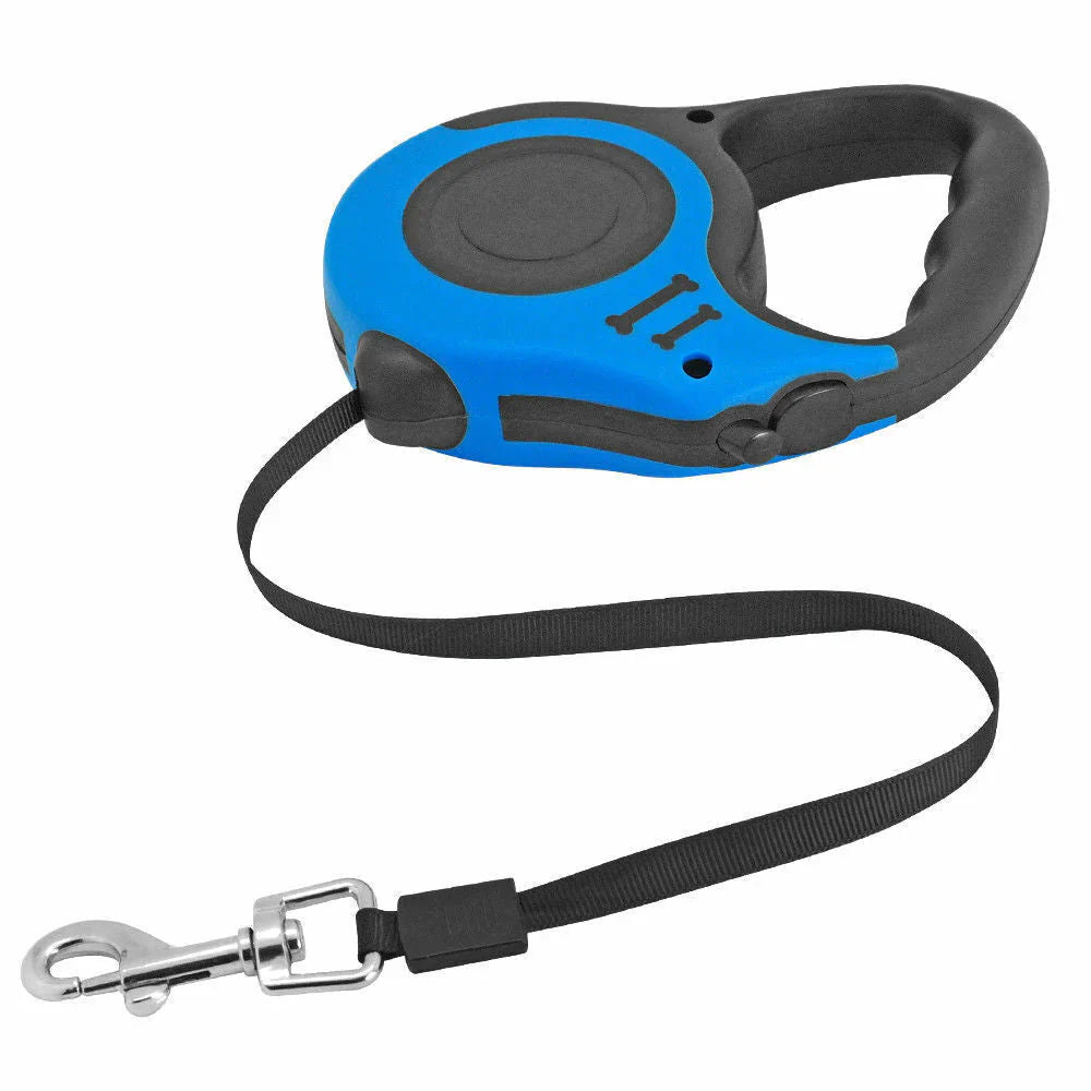 Retractable dog leash with brake and lock, image 5 of 17