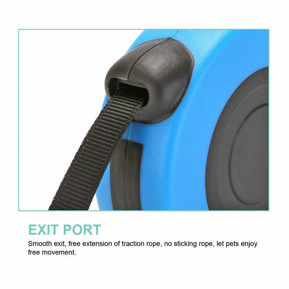 Retractable dog leash with brake and lock, image 8 of 17