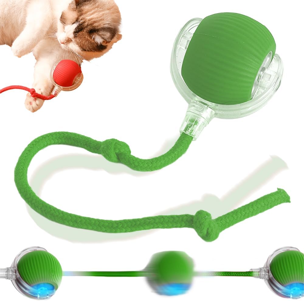 Smart self-rolling interactive pet ball, image 3 of 13