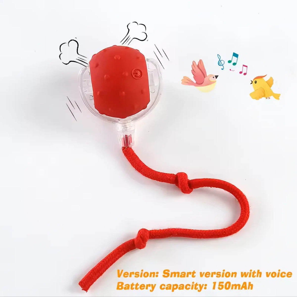 Smart self-rolling interactive pet ball, image 5 of 13