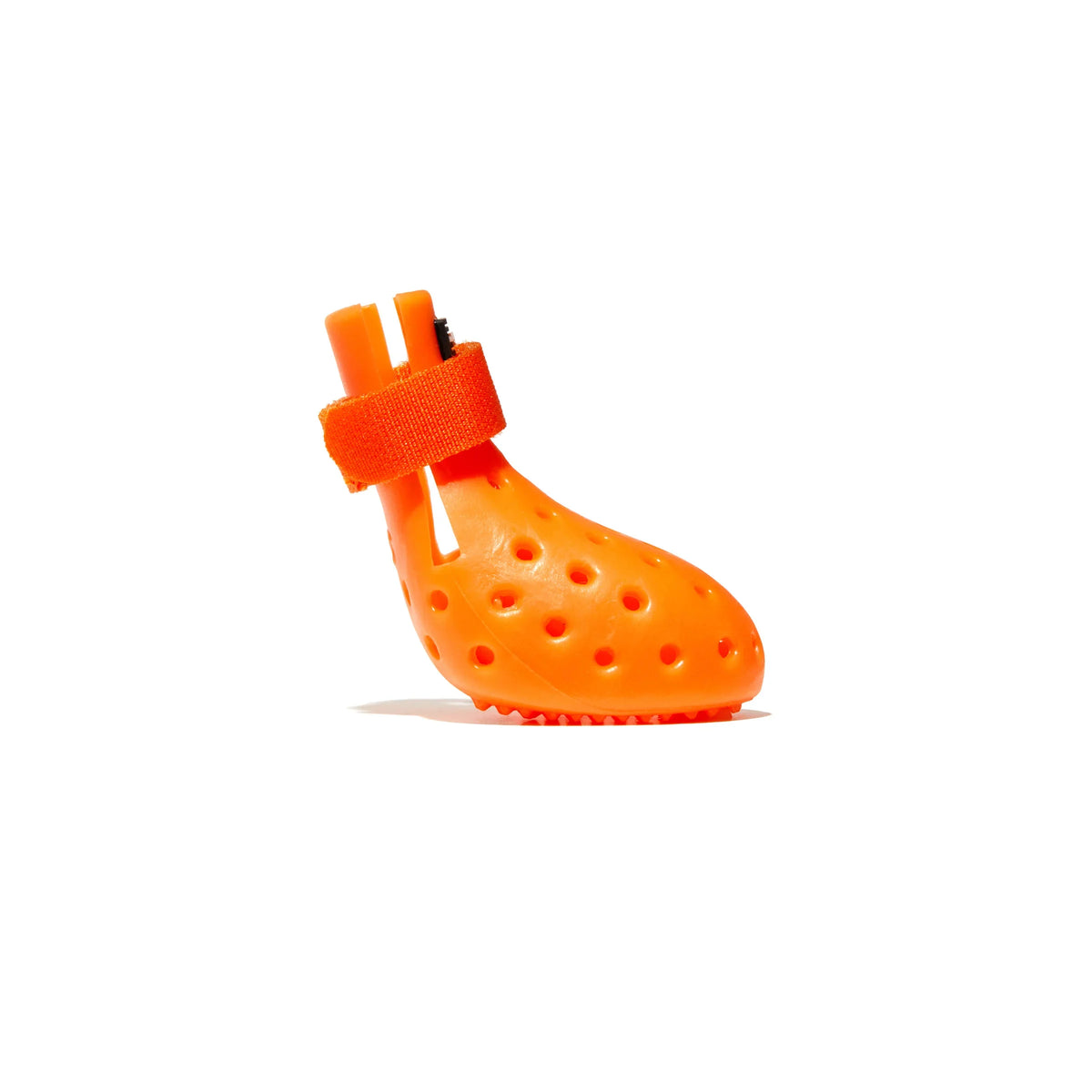 WagWellies Mojave dog boots in neon orange, image 2 of 10